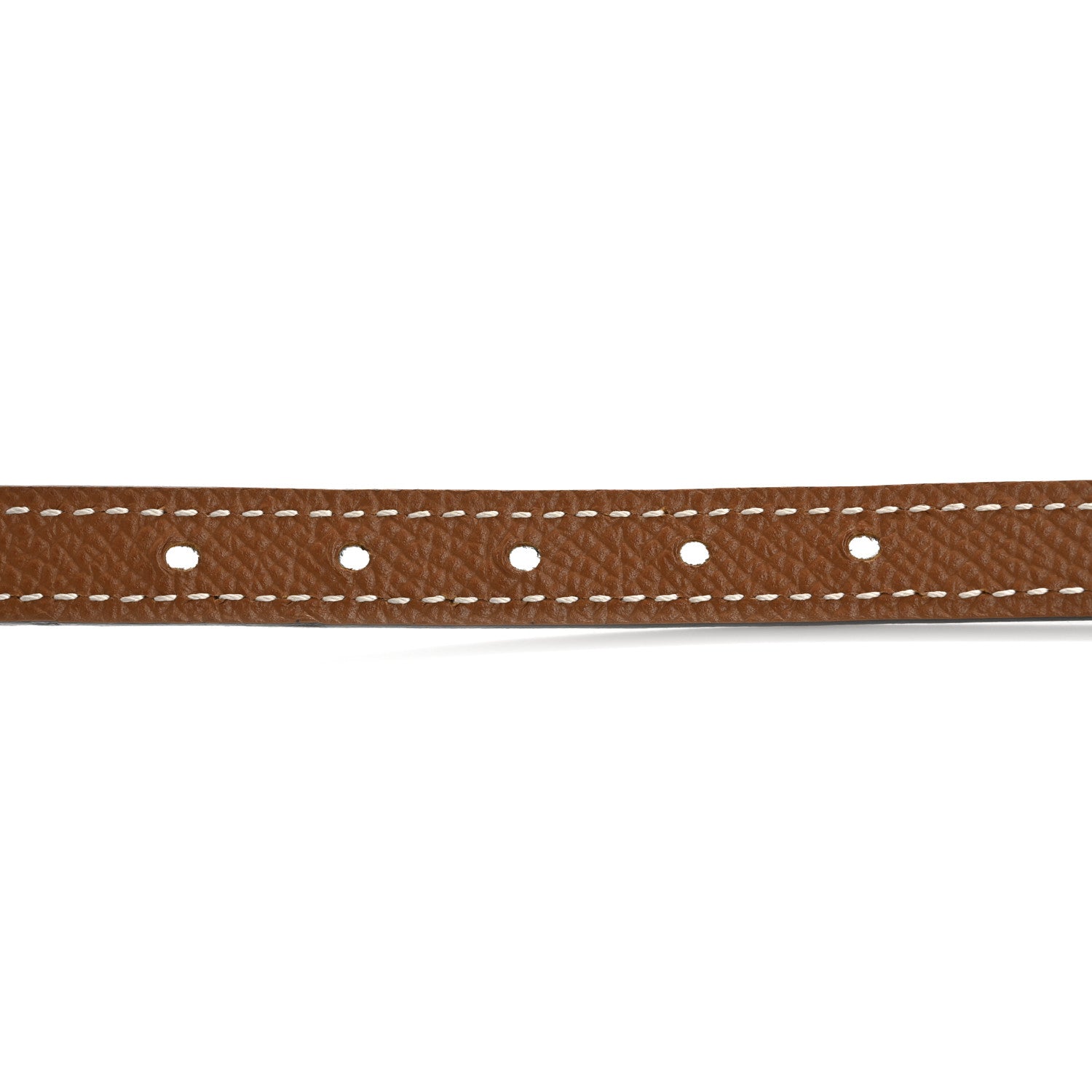 Hermes Epsom Swift 13mm Belt Strap 80 32 Gold Black 3 of 6