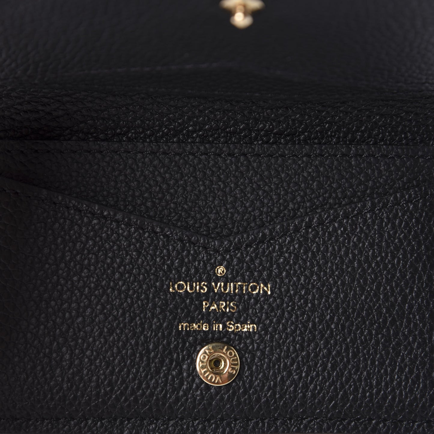 Empreinte Business Card Holder Black