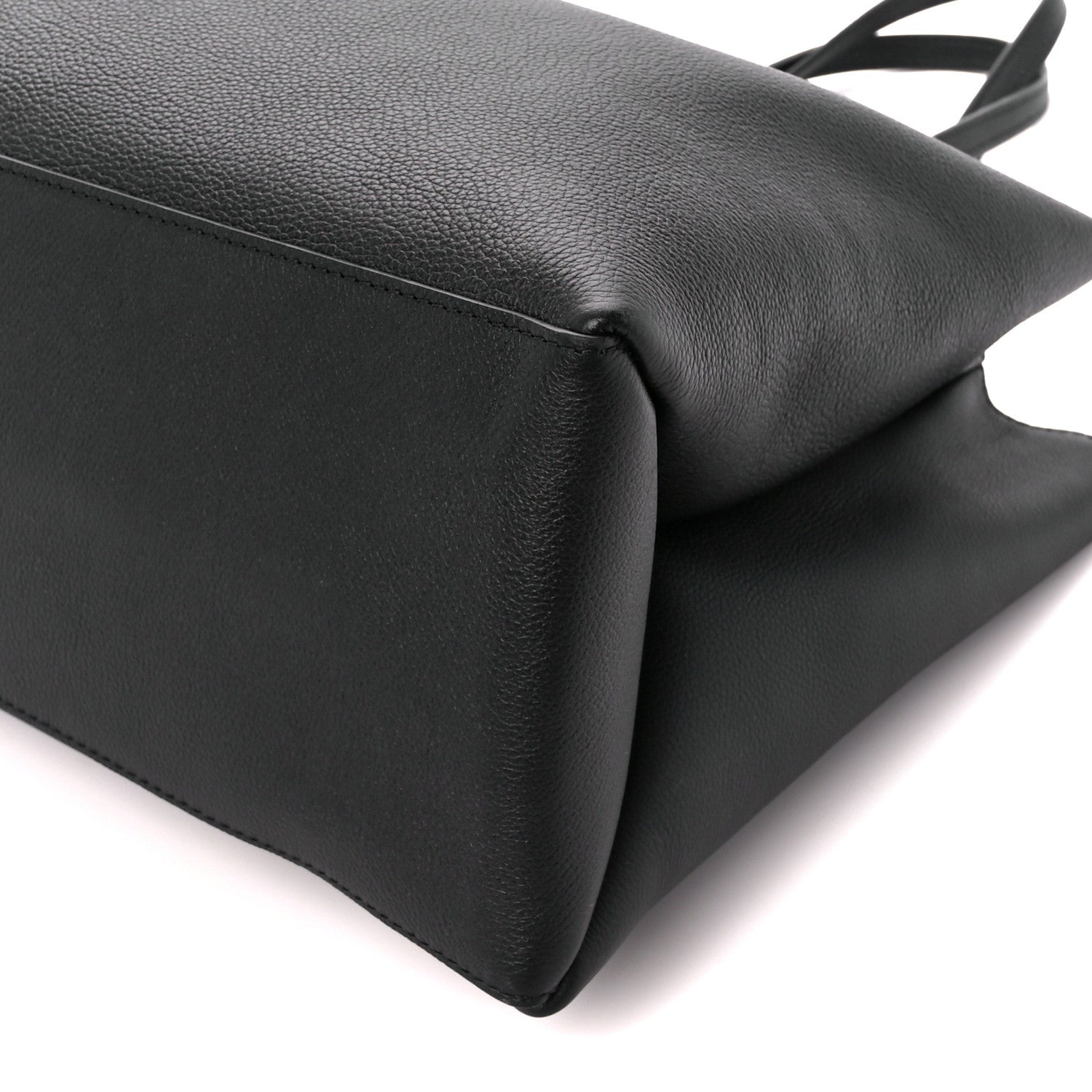 Louis Vuitton Grained Calfskin Lockme Shopper Black 10 of 10