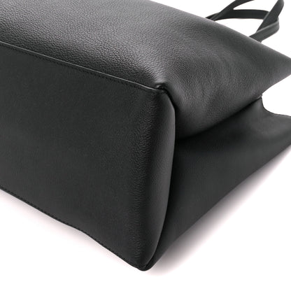 Louis Vuitton Grained Calfskin Lockme Shopper Black 10 of 10