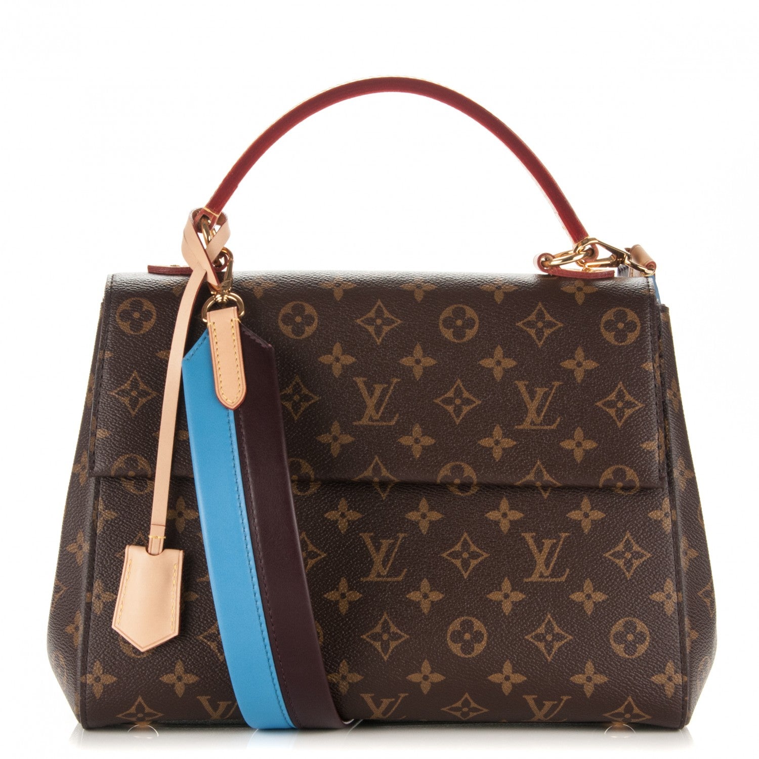 Louis Vuitton Monogram Cluny MM Blue Glacial 1 of 7