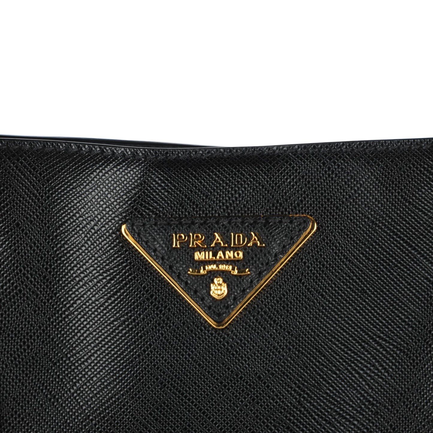 Saffiano Lux Medium Tote Nero Black