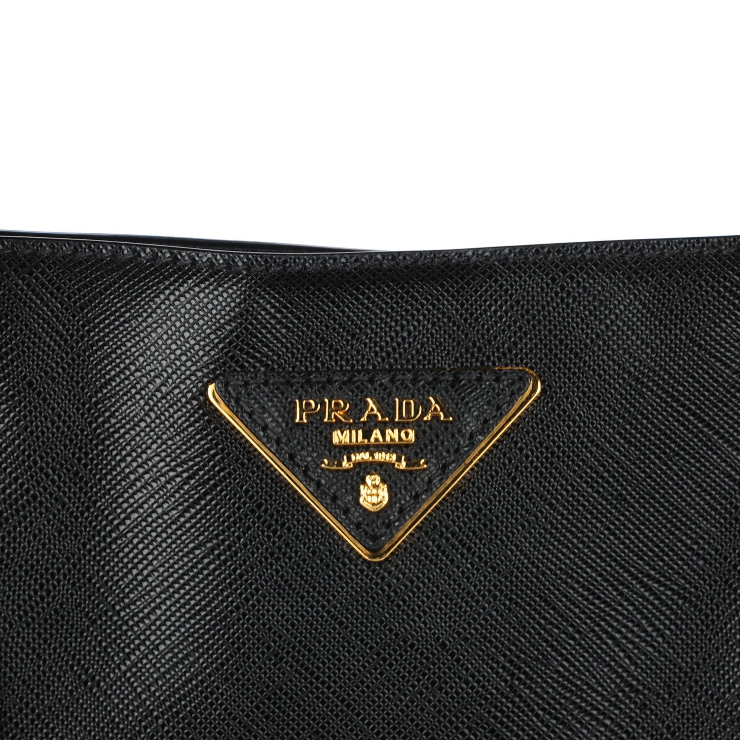 Prada Saffiano Lux Medium Tote Nero Black 6 of 9