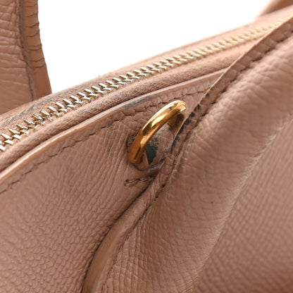 Balenciaga Grained Calfskin S Ville Top Handle Bag Beige Tapioca 19 of 23