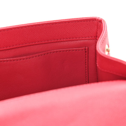 Chanel Caviar Quilted Small Business Affinity Flap Red 10 of 11