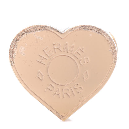 Hermes Permabrass Coeur Scarf Ring 1 of 7