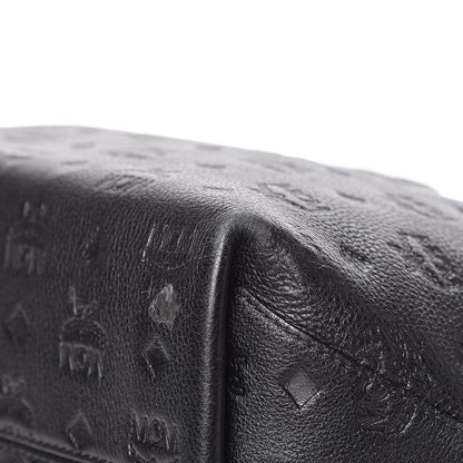 MCM Calfskin Ottomar Klara Bucket Black 13 of 14