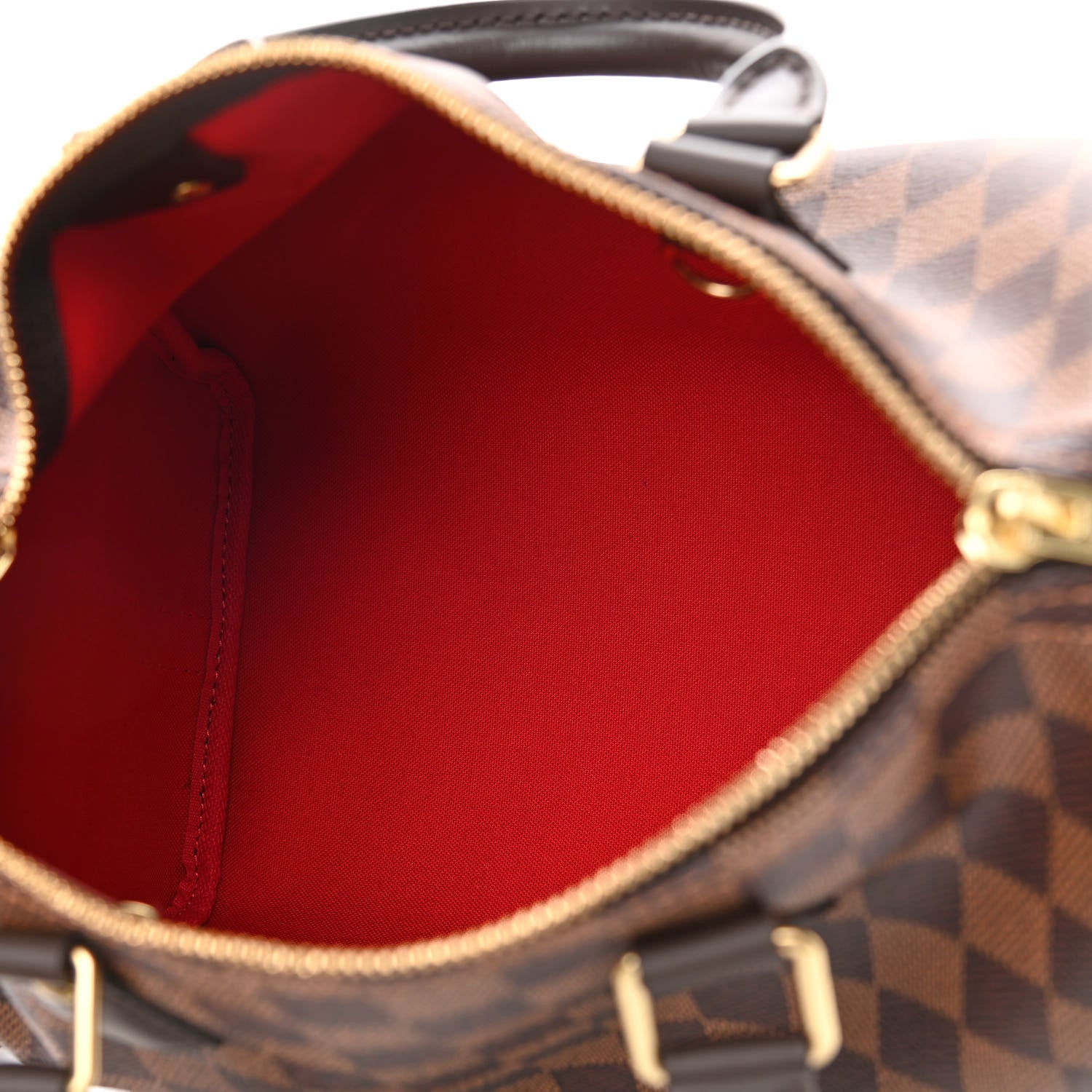 Louis Vuitton Damier Ebene Speedy Bandouliere 25 5 of 10