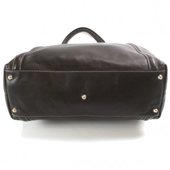 Leather Britt Shoulder Bag