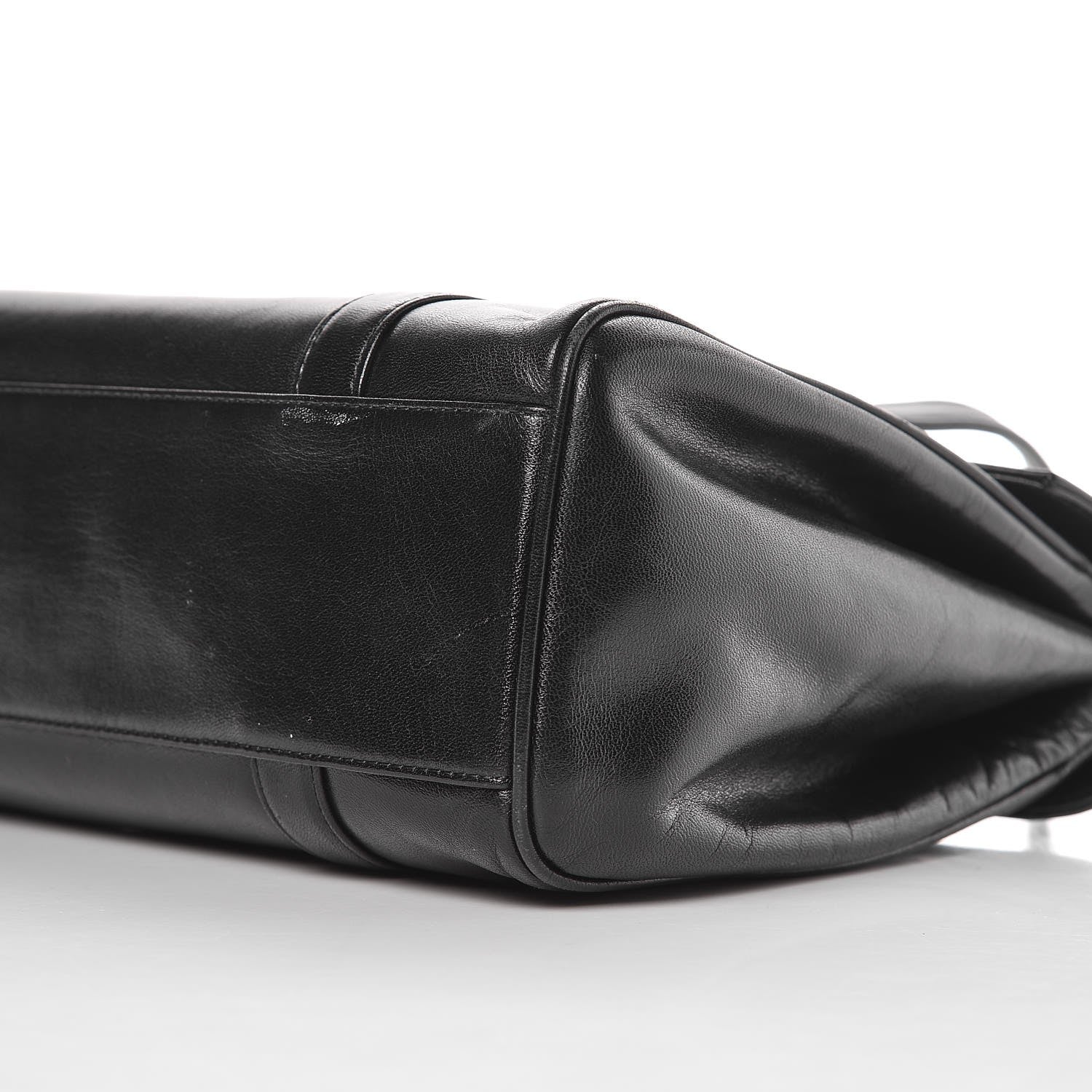 Christian Dior Calfskin CD Shoulder Bag Black 10 of 11