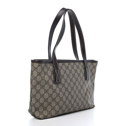 Gucci GG Supreme Monogram Small Joy Tote Dark Brown 3 of 10