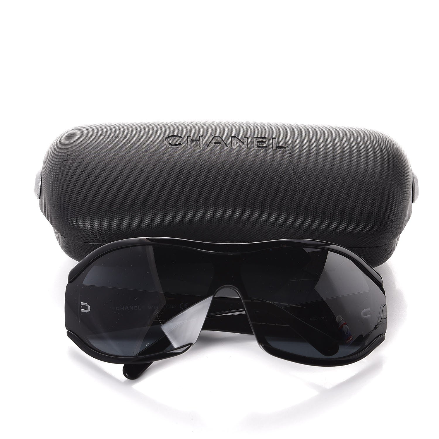 Chanel Logo Sunglasses 6017 Black 7 of 7