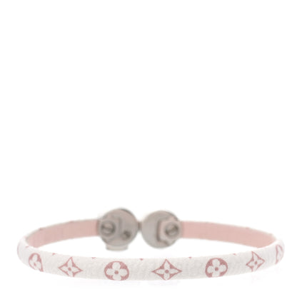 Louis Vuitton Monogram Mini Historic Bracelet 17 White 3 of 6
