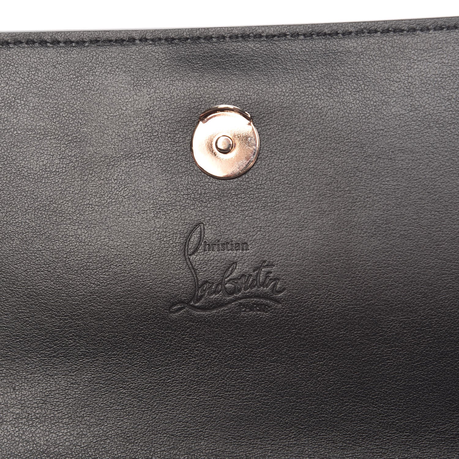 Christian Louboutin Calfskin Boudoir Chain Belt Black 6 of 9