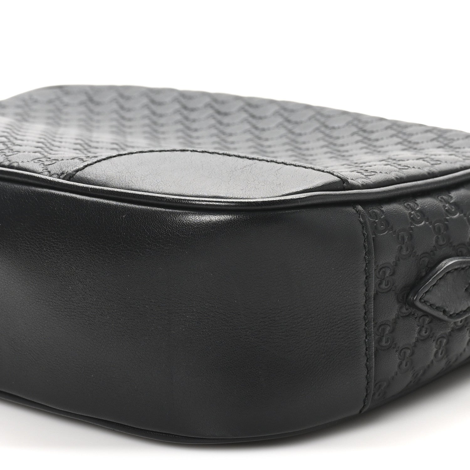 Gucci Microguccissima Mini Bree Messenger Bag Black 10 of 10