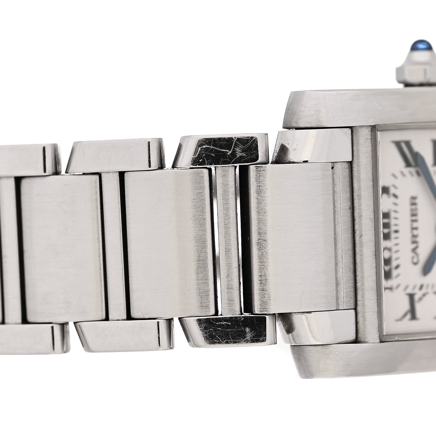Cartier Stainless Steel 20mm Tank Francaise Quartz Watch 5 of 5