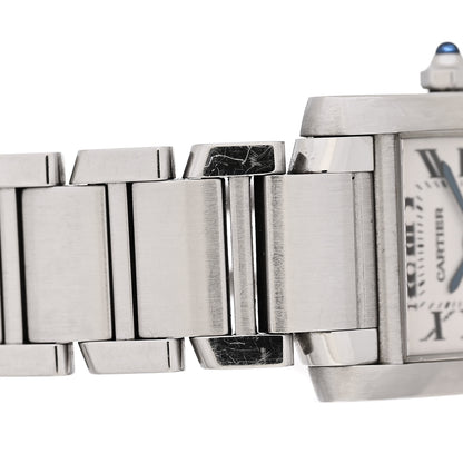 Cartier Stainless Steel 20mm Tank Francaise Quartz Watch 5 of 5
