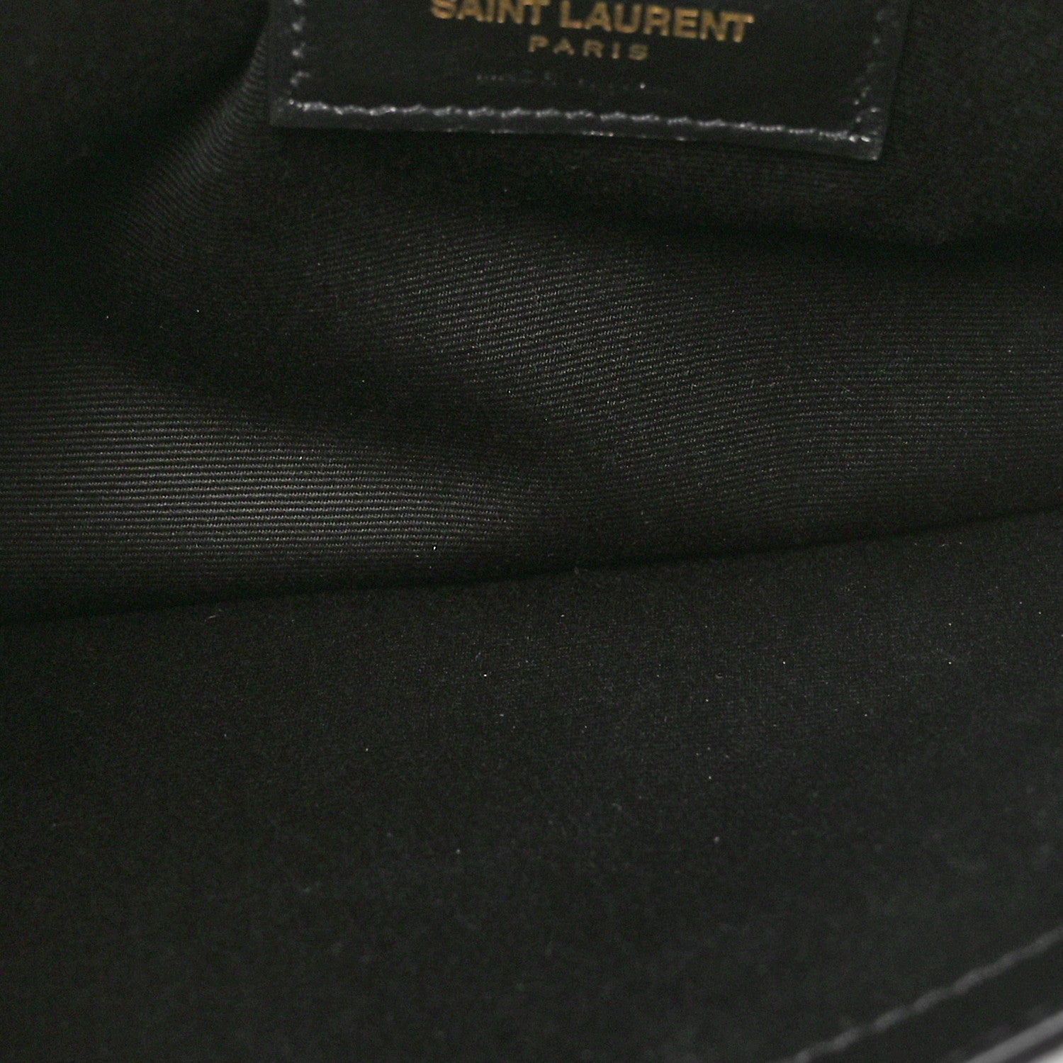 Saint Laurent Grain De Poudre Uptown Pouch Black 5 of 8