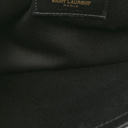 Saint Laurent Grain De Poudre Uptown Pouch Black 5 of 8