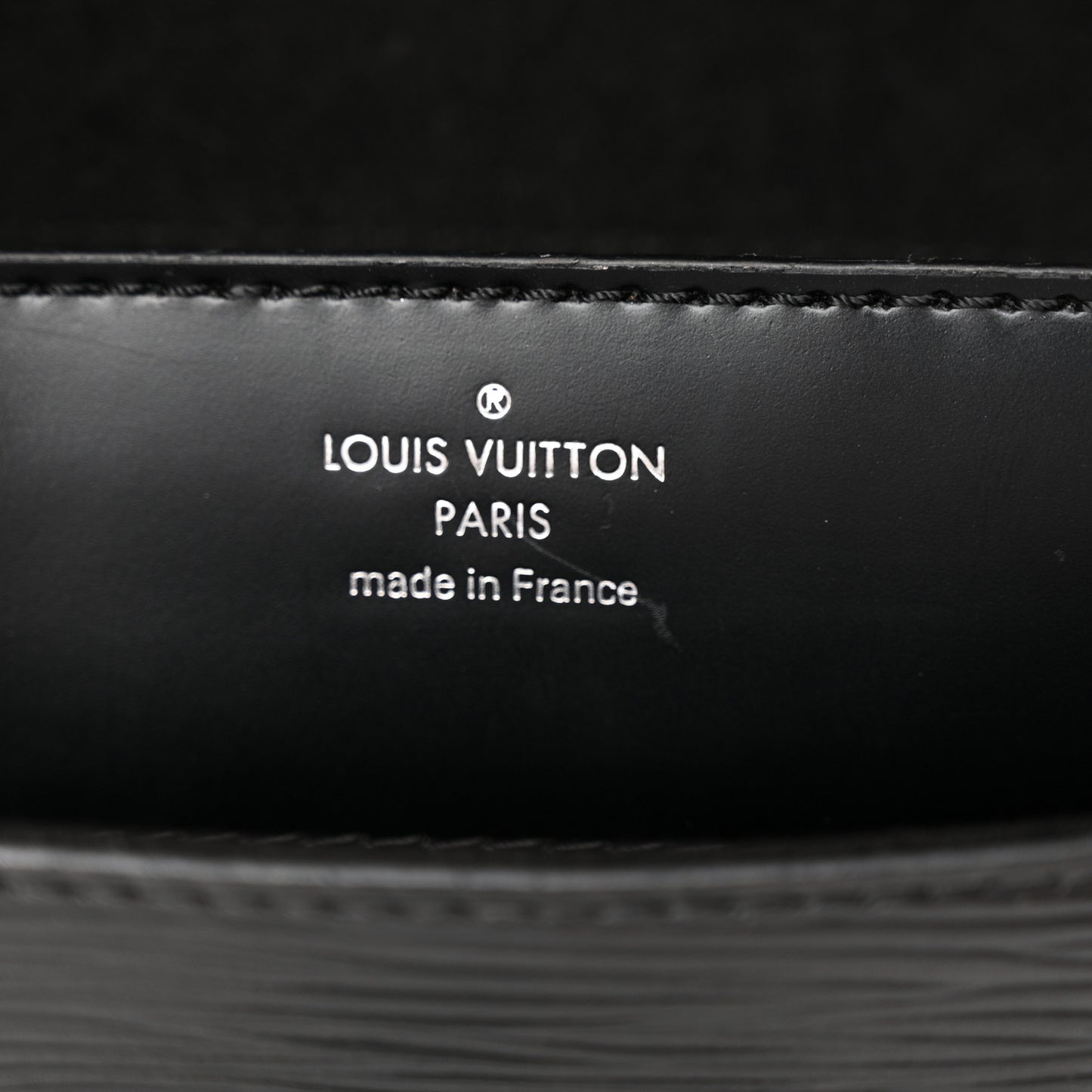 Epi Louise Strap PM Black
