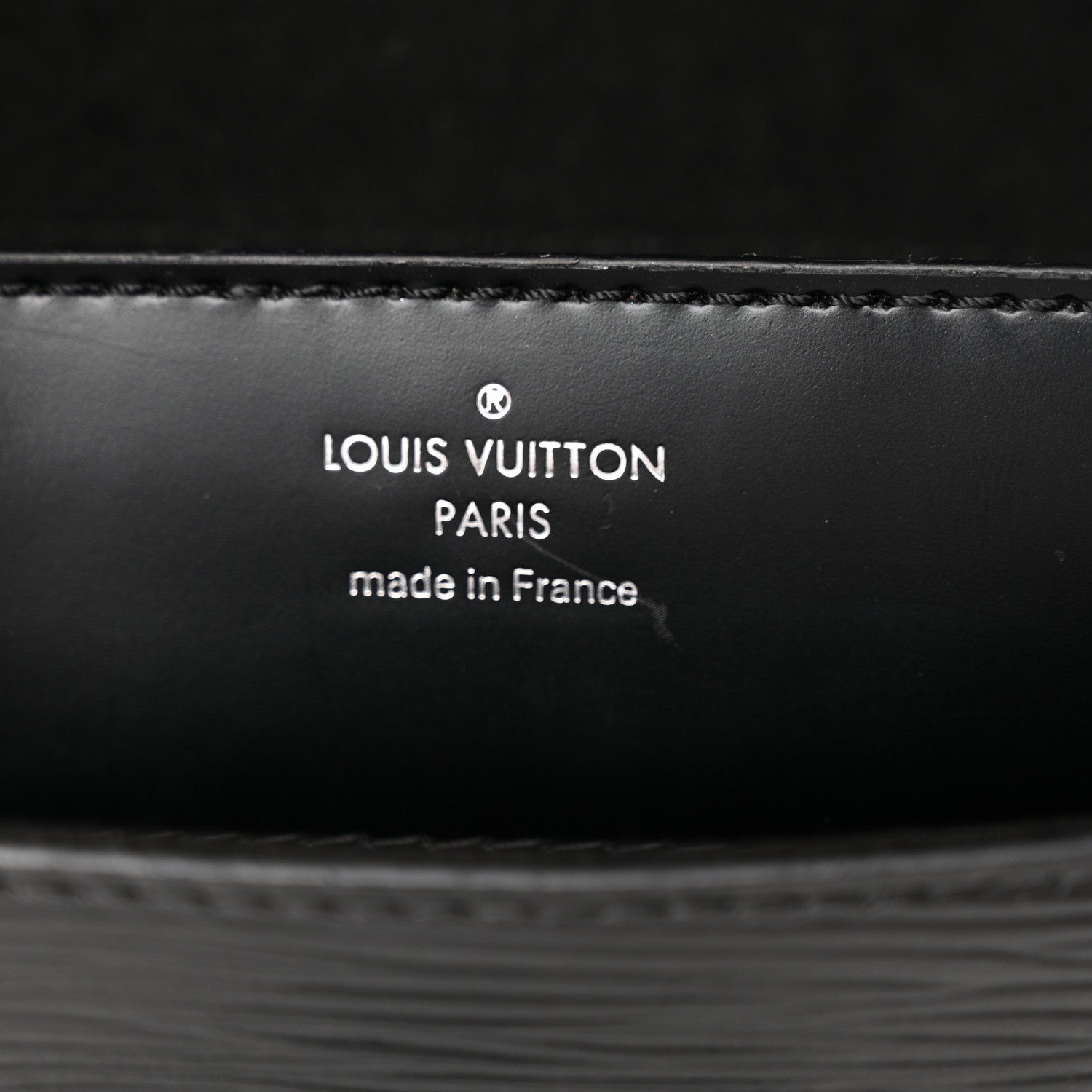 Louis Vuitton Epi Louise Strap PM Black 6 of 13