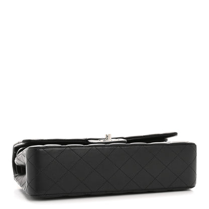 Chanel Lambskin Quilted Medium Double Flap Black 4 of 14