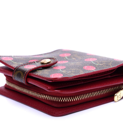 Louis Vuitton Monogram Cerises Compact Zippe Wallet 7 of 10