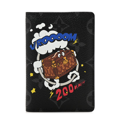 Louis Vuitton Monogram Eclipse Rocket Trunk Pocket Organizer NM 1 of 6