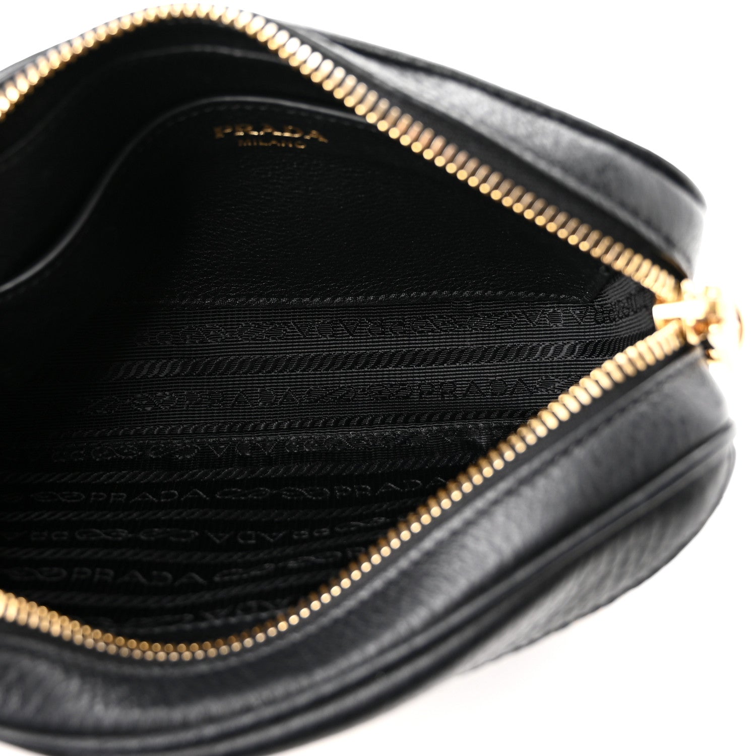 Prada Vitello Daino Belt Bag Black 5 of 10