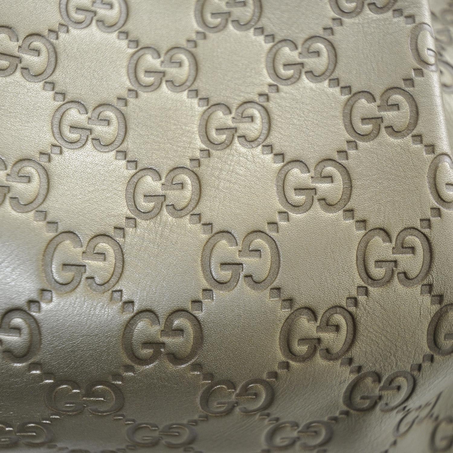 Gucci Guccissima Medium Sukey Tote Golden Beige 9 of 9