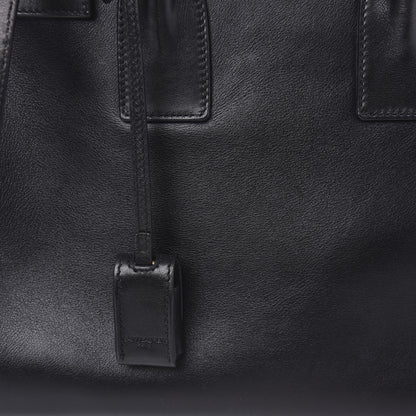 Saint Laurent Calfskin Small Sac De Jour Black 9 of 10