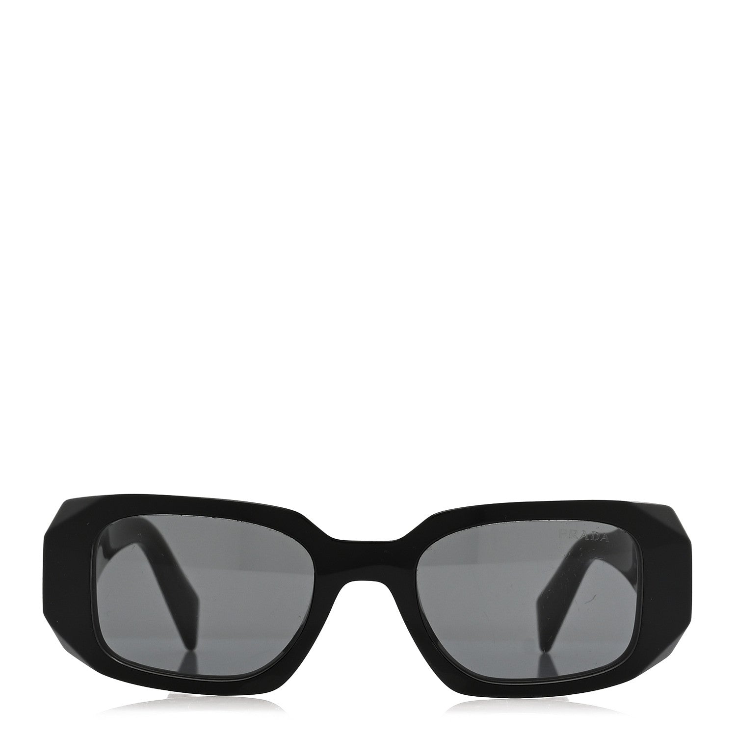 Prada Acetate Symbole Sunglasses SPR 17W Black 2 of 7