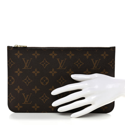 Louis Vuitton Monogram Neverfull MM GM Pochette 2 of 6