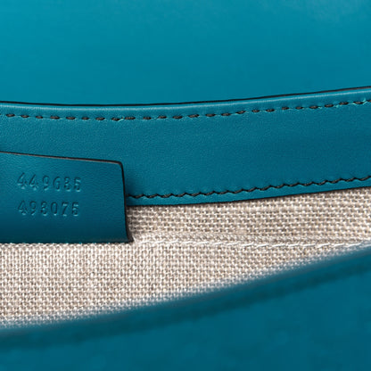 Gucci Soft Microguccissima Medium Emily Chain Shoulder Bag Deep Cobalt 9 of 10