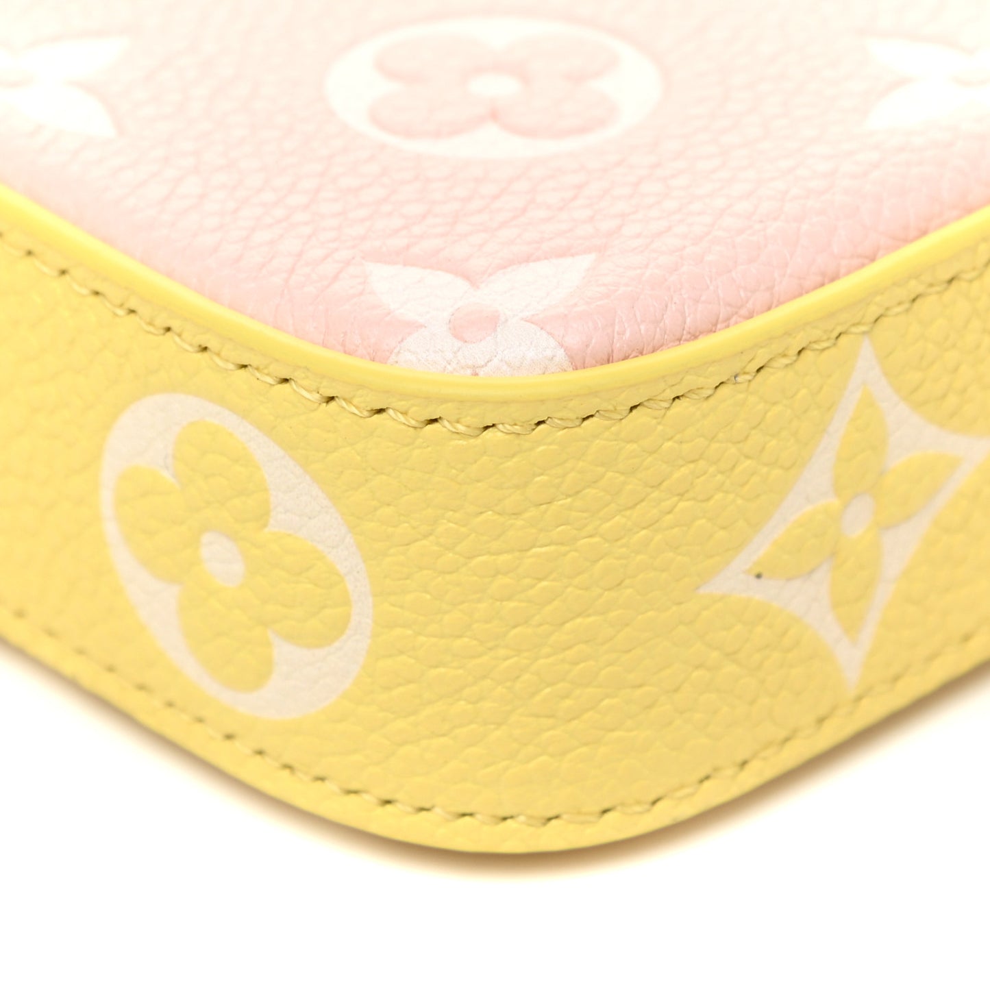 Empreinte Spring in the City Felicie Pochette Chain Wallet Pink Beige Yellow