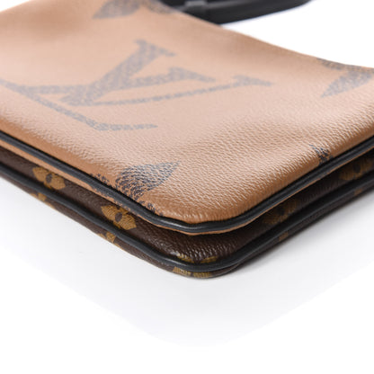Louis Vuitton Reverse Monogram Giant Double Zip Pochette 5 of 10
