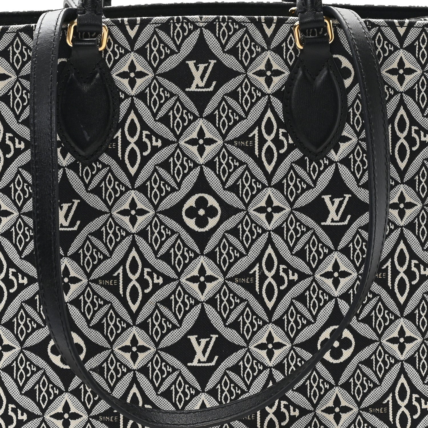 Louis Vuitton Jacquard Since 1854 Onthego GM Grey 7 of 10