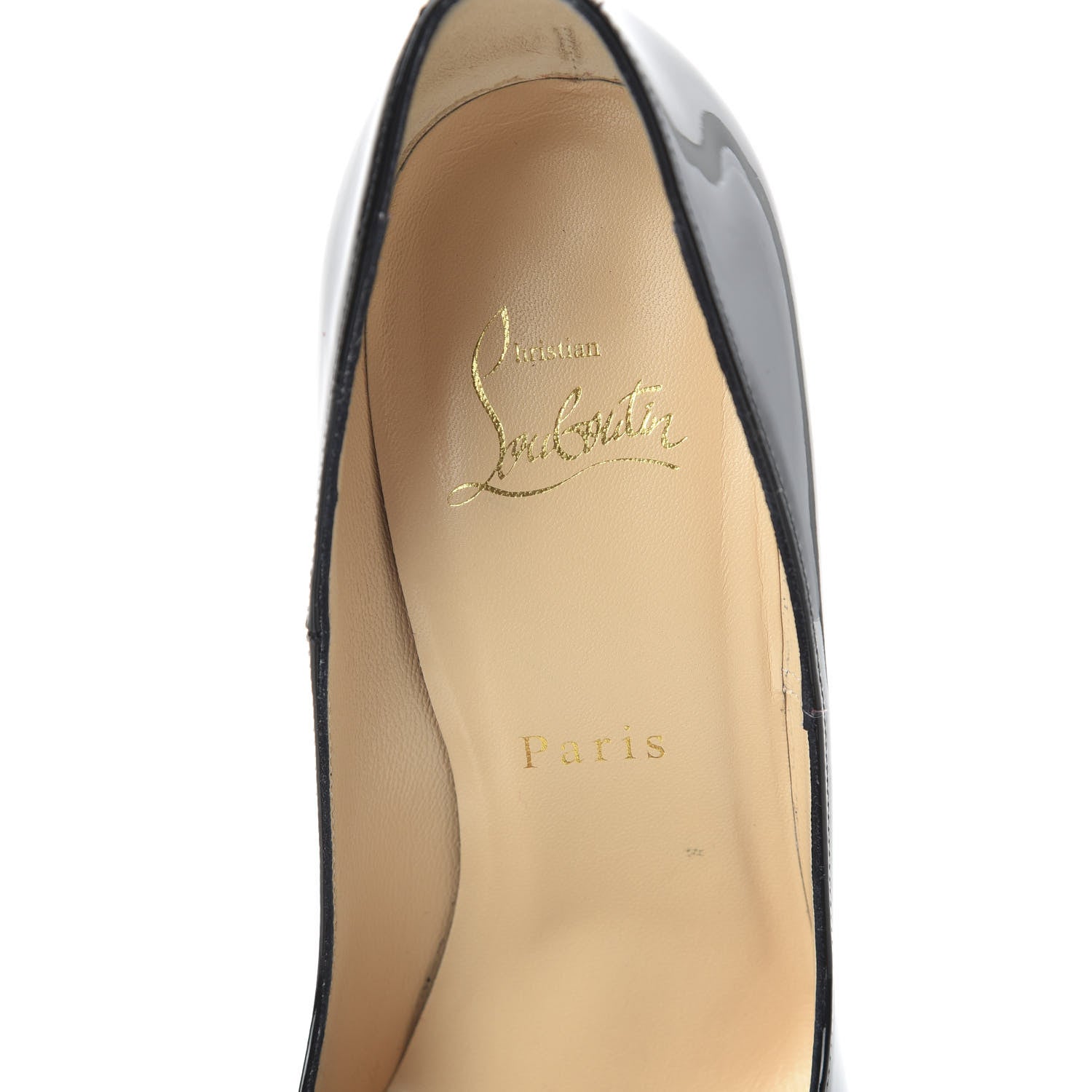 Christian Louboutin Patent So Kate 120 Pumps 37 Black 7 of 8