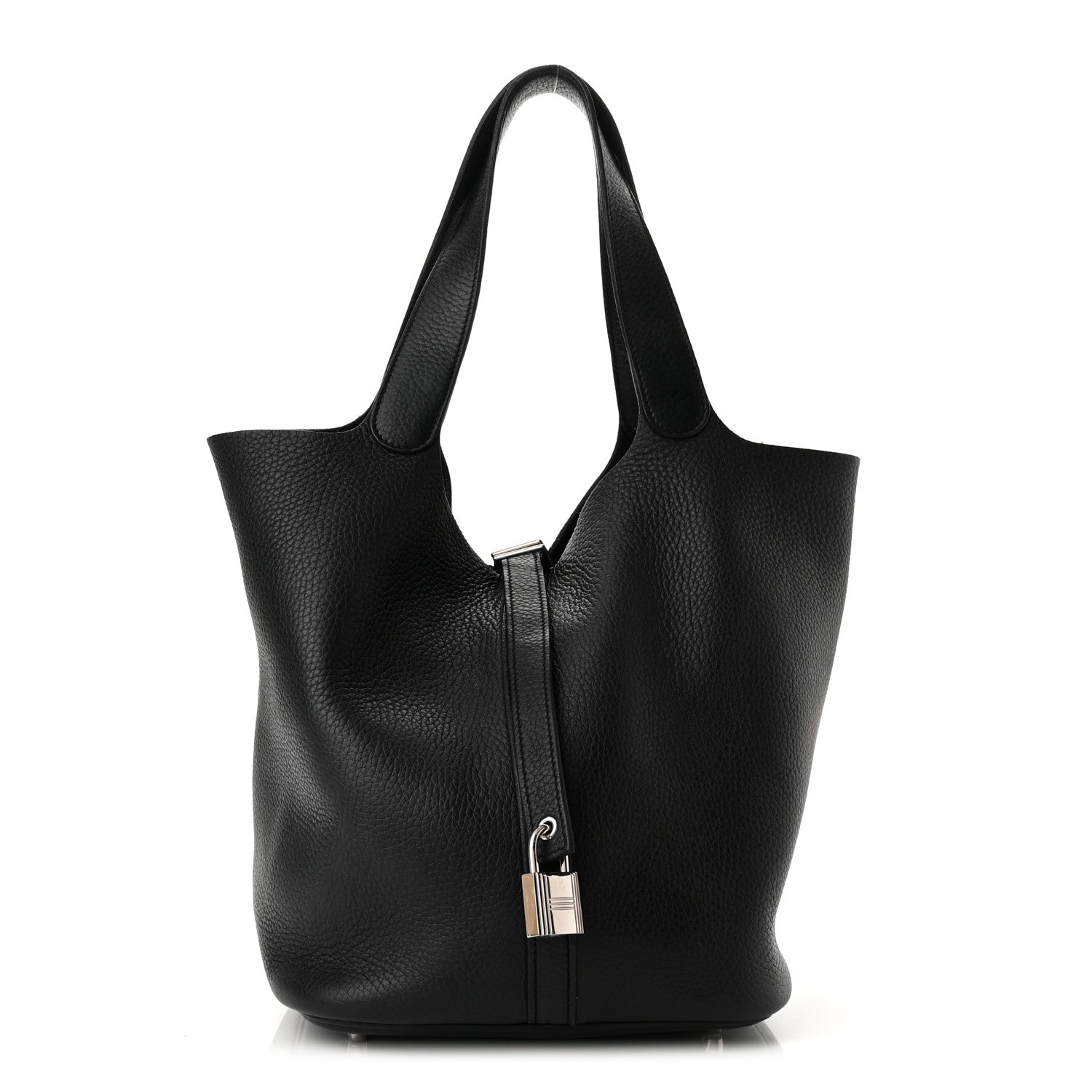 Hermes Taurillon Clemence Picotin Lock 26 GM Black 1 of 10