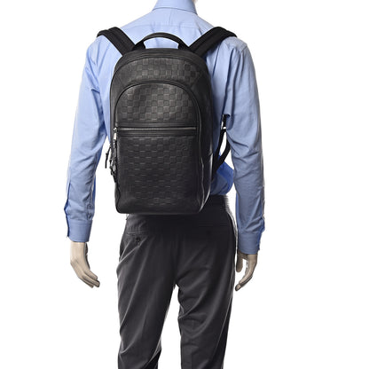 Louis Vuitton Damier Infini Michael Backpack Black 2 of 14