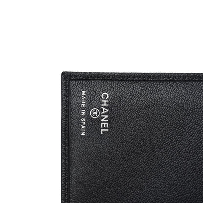 Chanel Goatskin Passport Holder Black 6 of 8