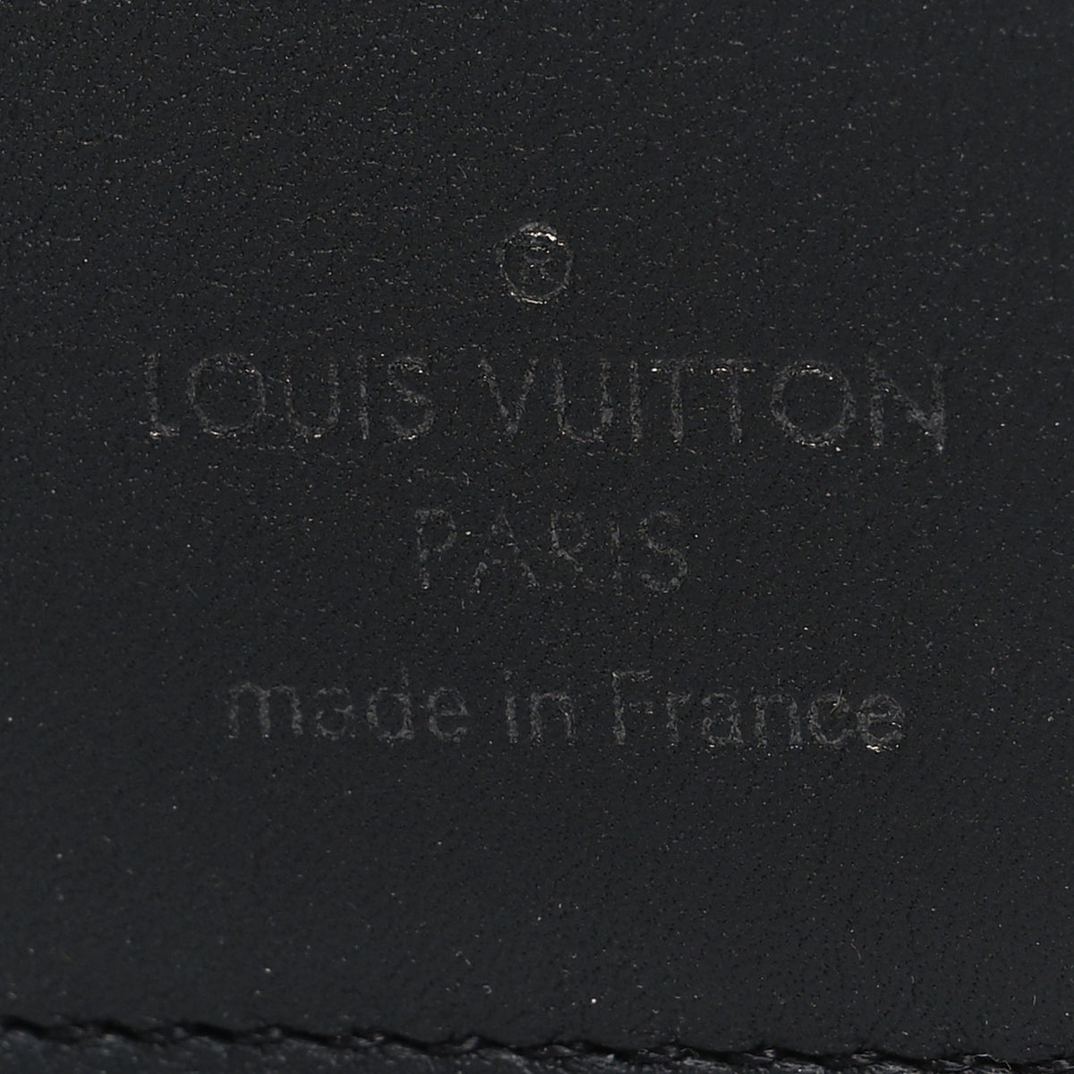Calfskin Monogram Shadow Pocket Organizer Black