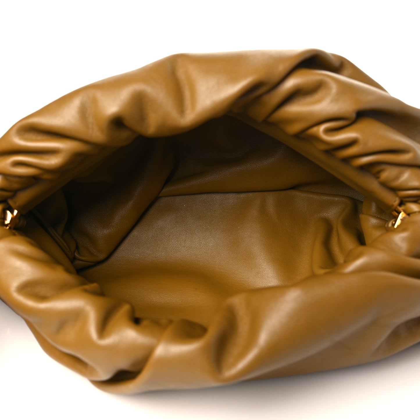 Calfskin The Pouch Chain Moutarde