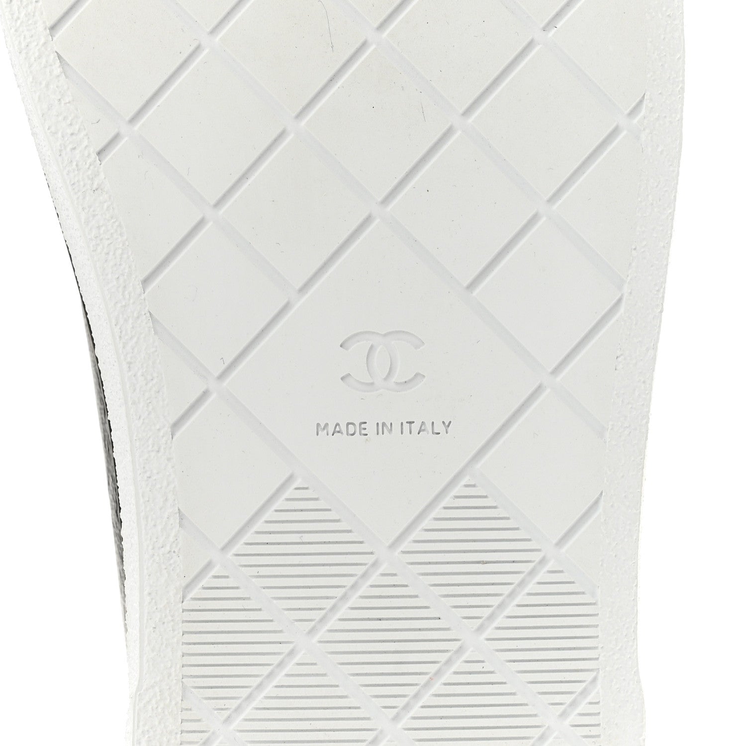Chanel Crumpled Shiny Lambskin Mary Jane Flats 39.5 Black White 8 of 10