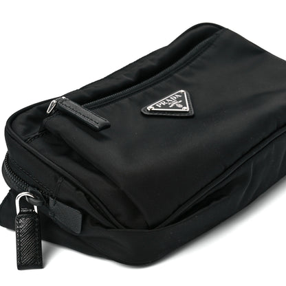 Prada Re-Nylon Saffiano Belt Bag Black 11 of 12