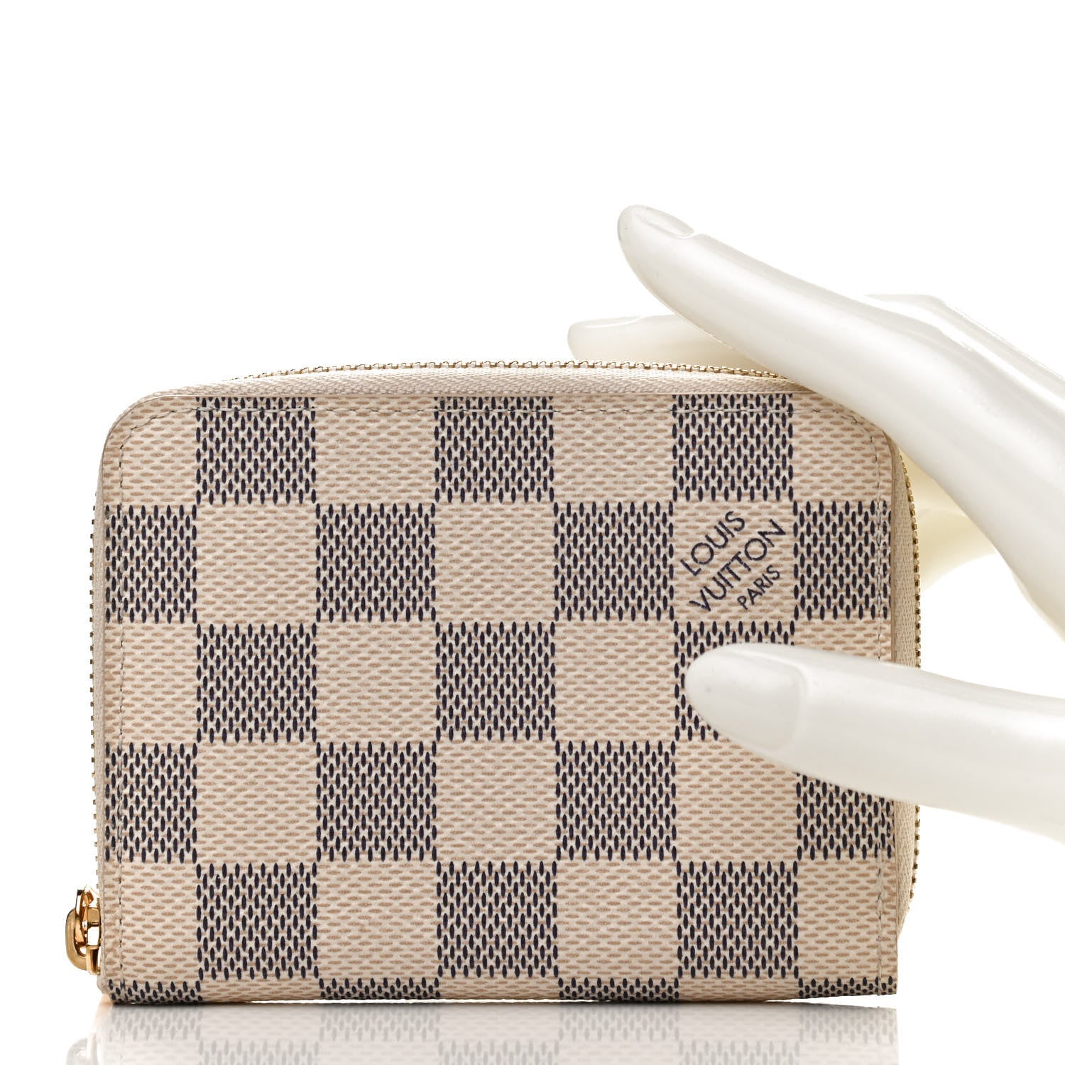 Louis Vuitton Damier Azur Zippy Coin Purse 2 of 9