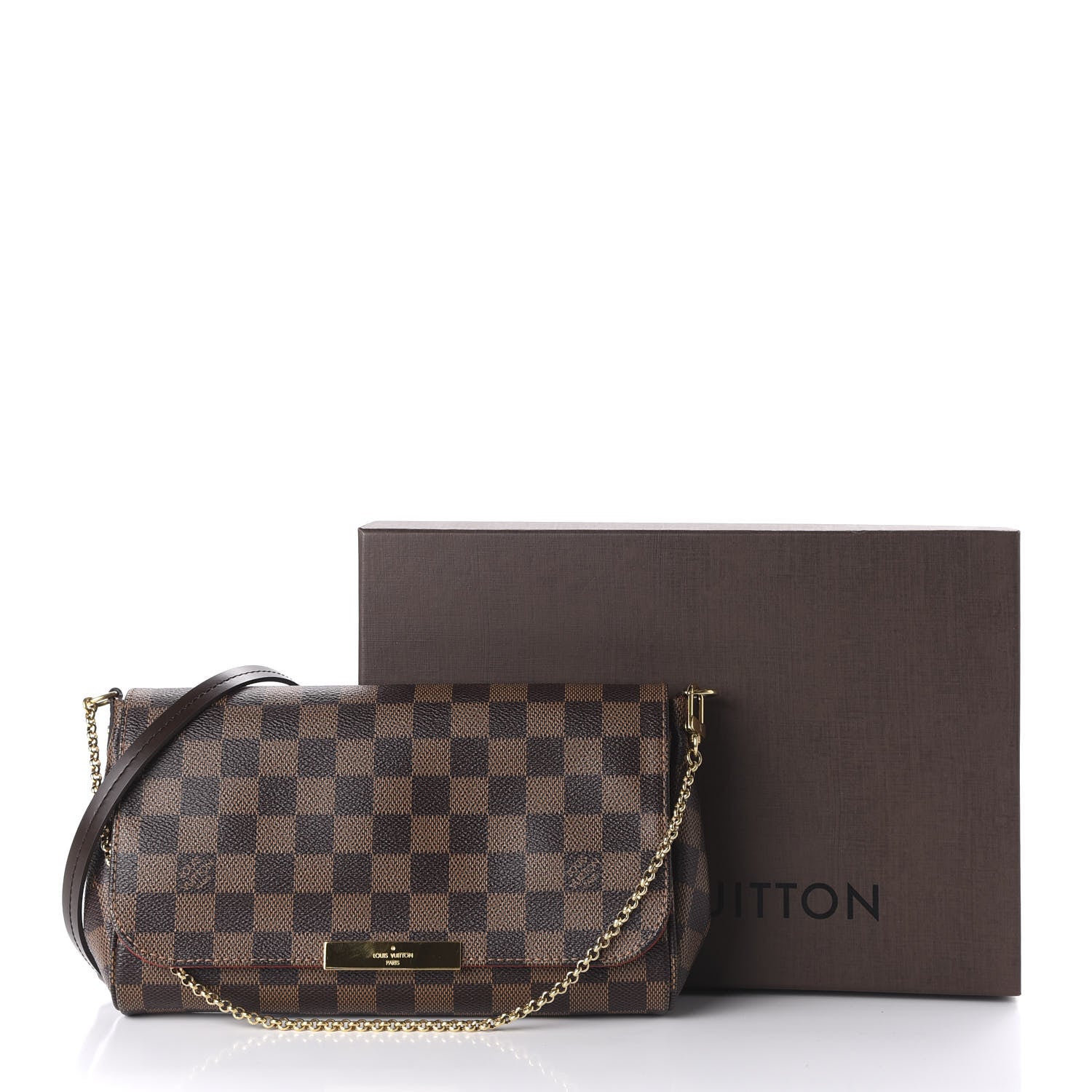 Louis Vuitton Damier Ebene Favorite MM 10 of 10