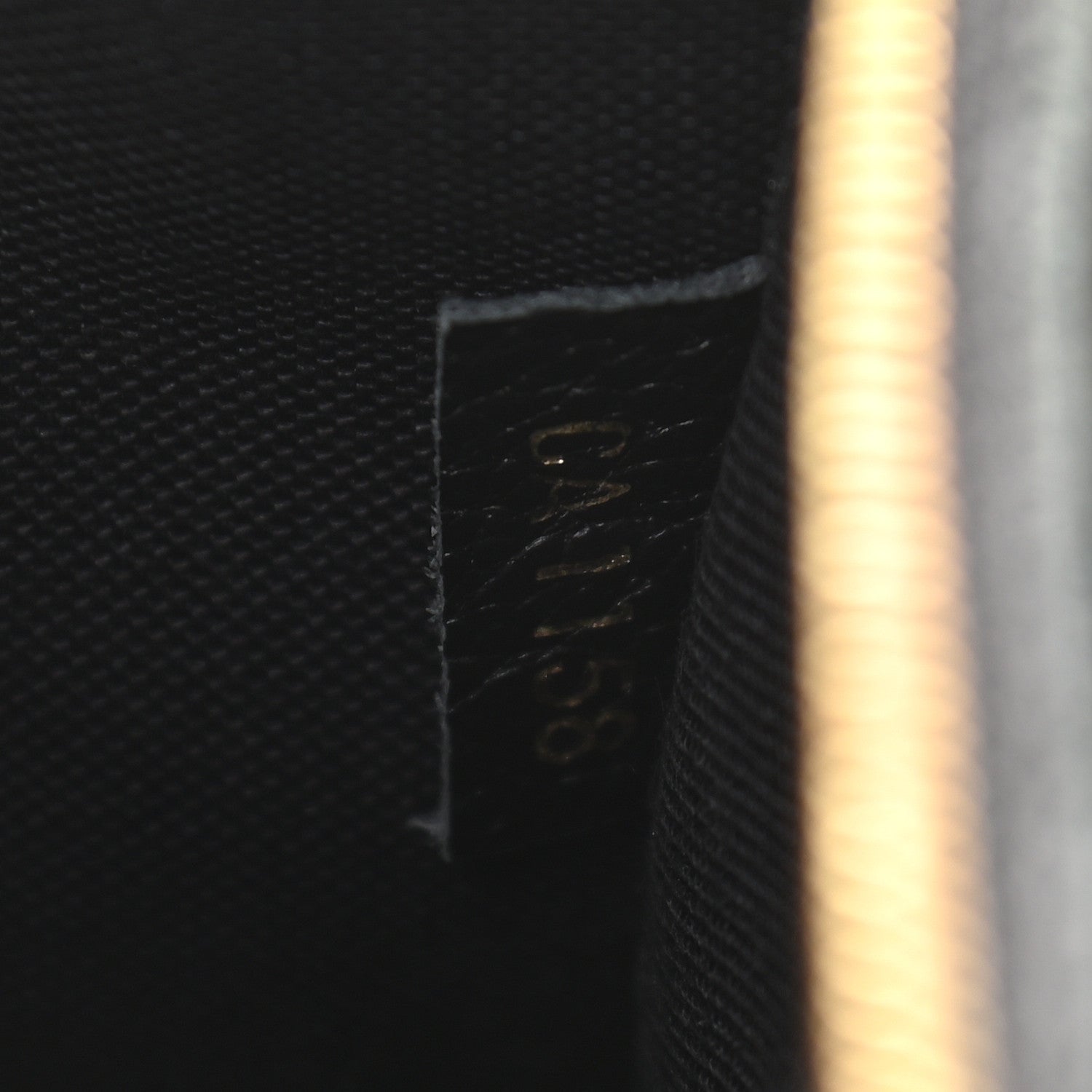 Louis Vuitton Monogram Pallas Clutch Black 7 of 9