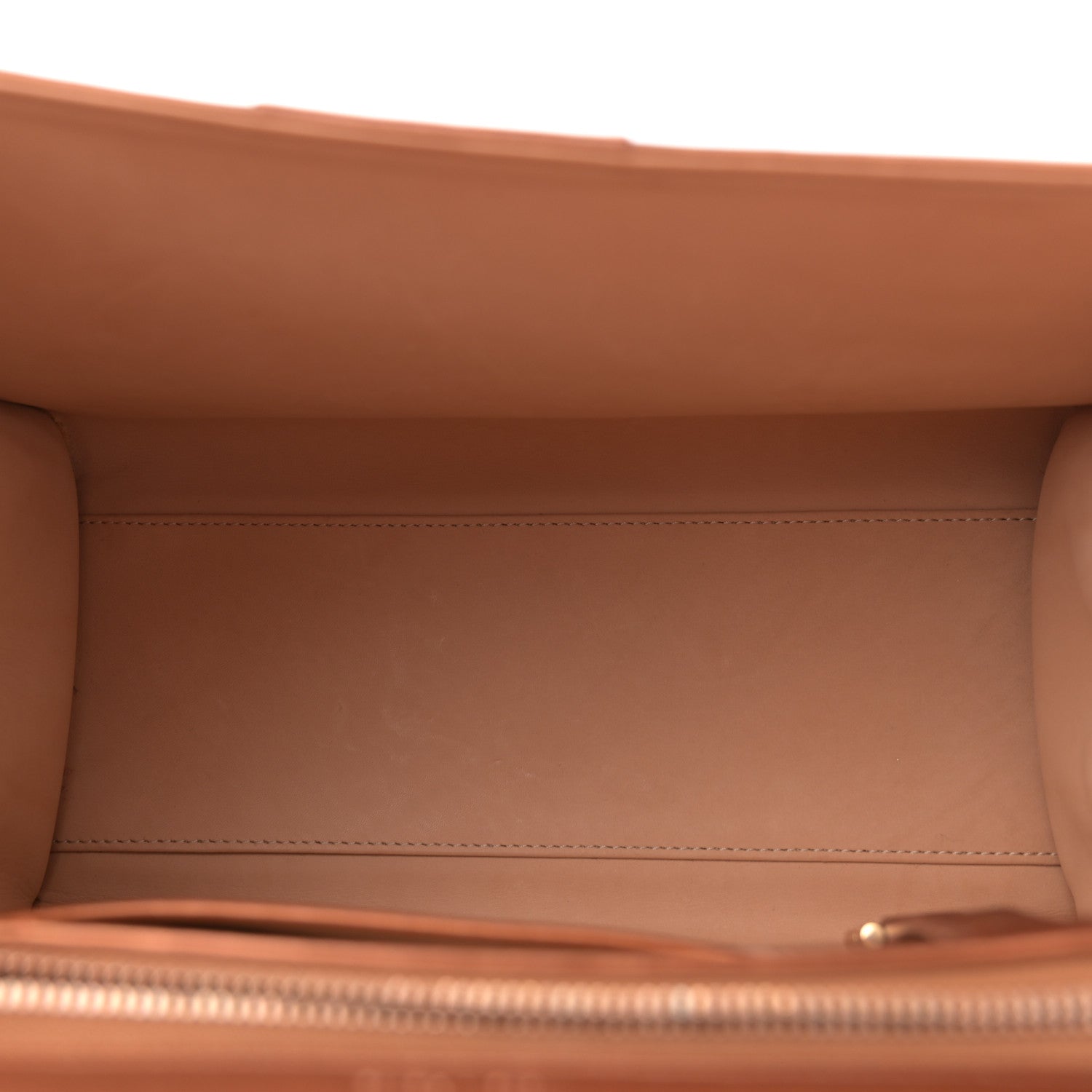 Delvaux Metallic Calfskin MM Brillant Satchel Bronze 6 of 13