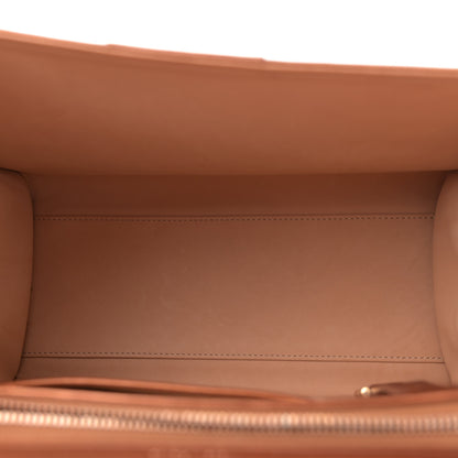 Delvaux Metallic Calfskin MM Brillant Satchel Bronze 6 of 13